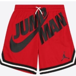 Nike Boys Jordan Jordan Little Boys Jumpman by Nike Mesh Shorts - Gym Red 6